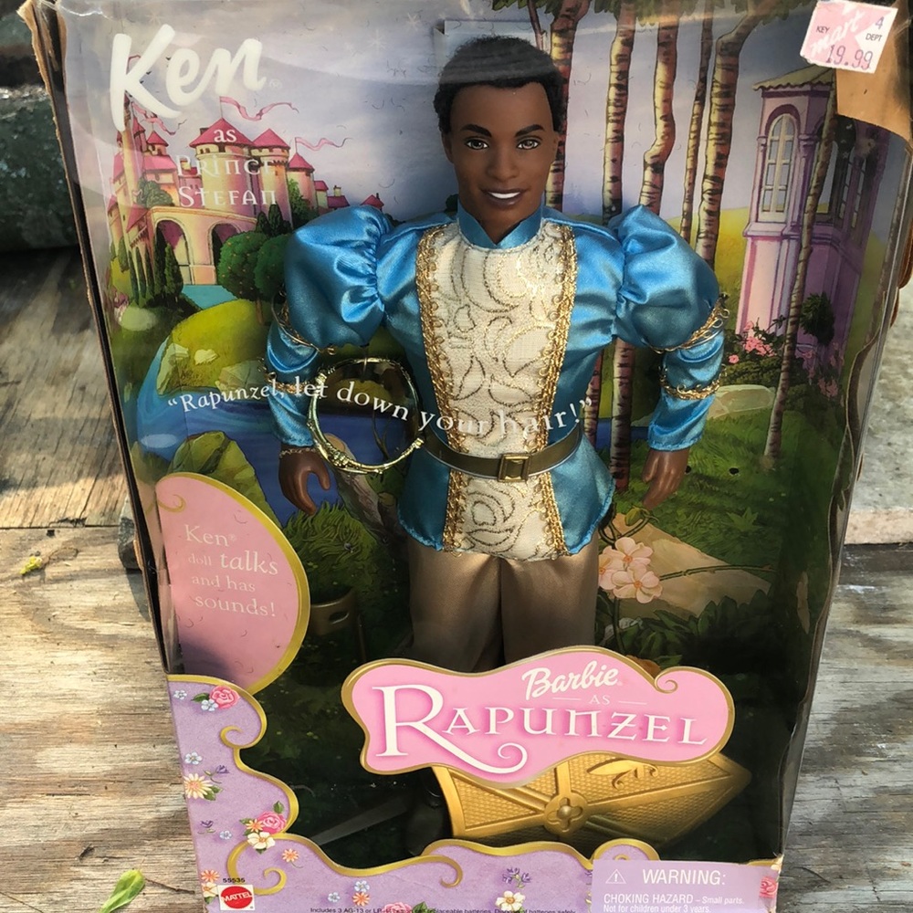 AA Ken as Prince Stephan Barbie as Rapunzel